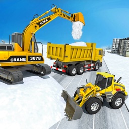 US Snow Excavator Simulator 3D