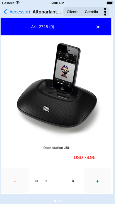 Screenshot #2 pour ClickOrder Ordini Agenti