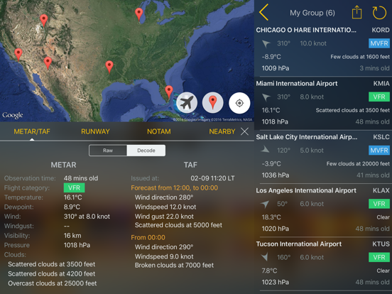 Aviation Weather Route Plannerのおすすめ画像1