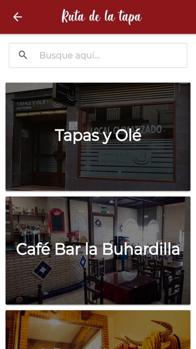 Ruta de la tapa Mengíbar Screenshot