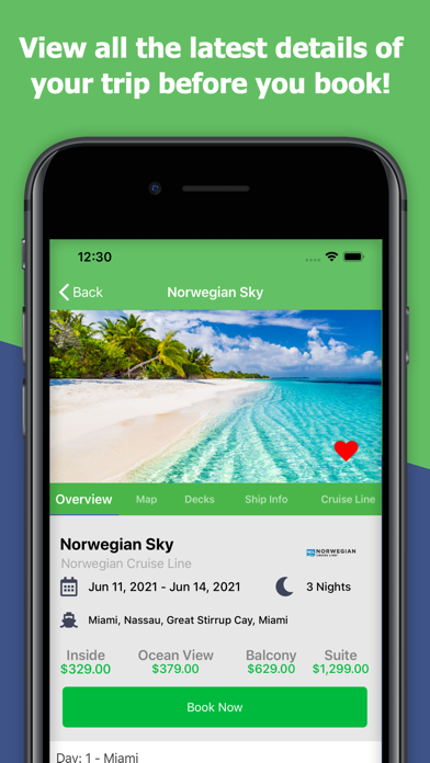 Cruise Planners Mobile Screenshot