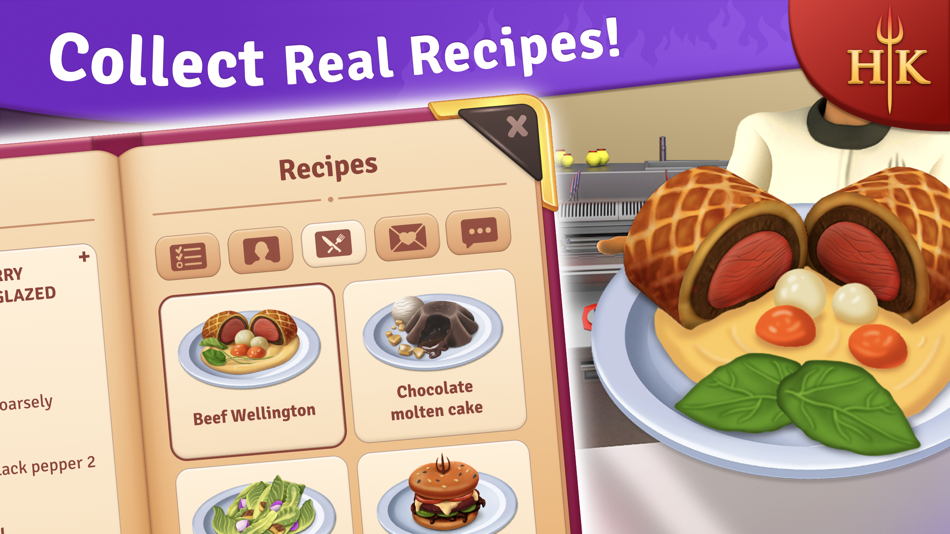 #4. Hell's Kitchen: Match & Design (iOS) 由: Qiiwi Games AB