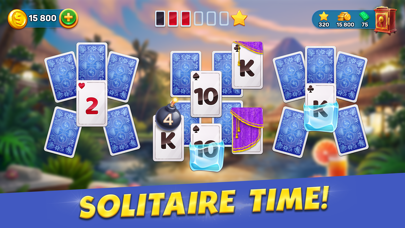 Solitaire Cruise Tripeaks Game Screenshot