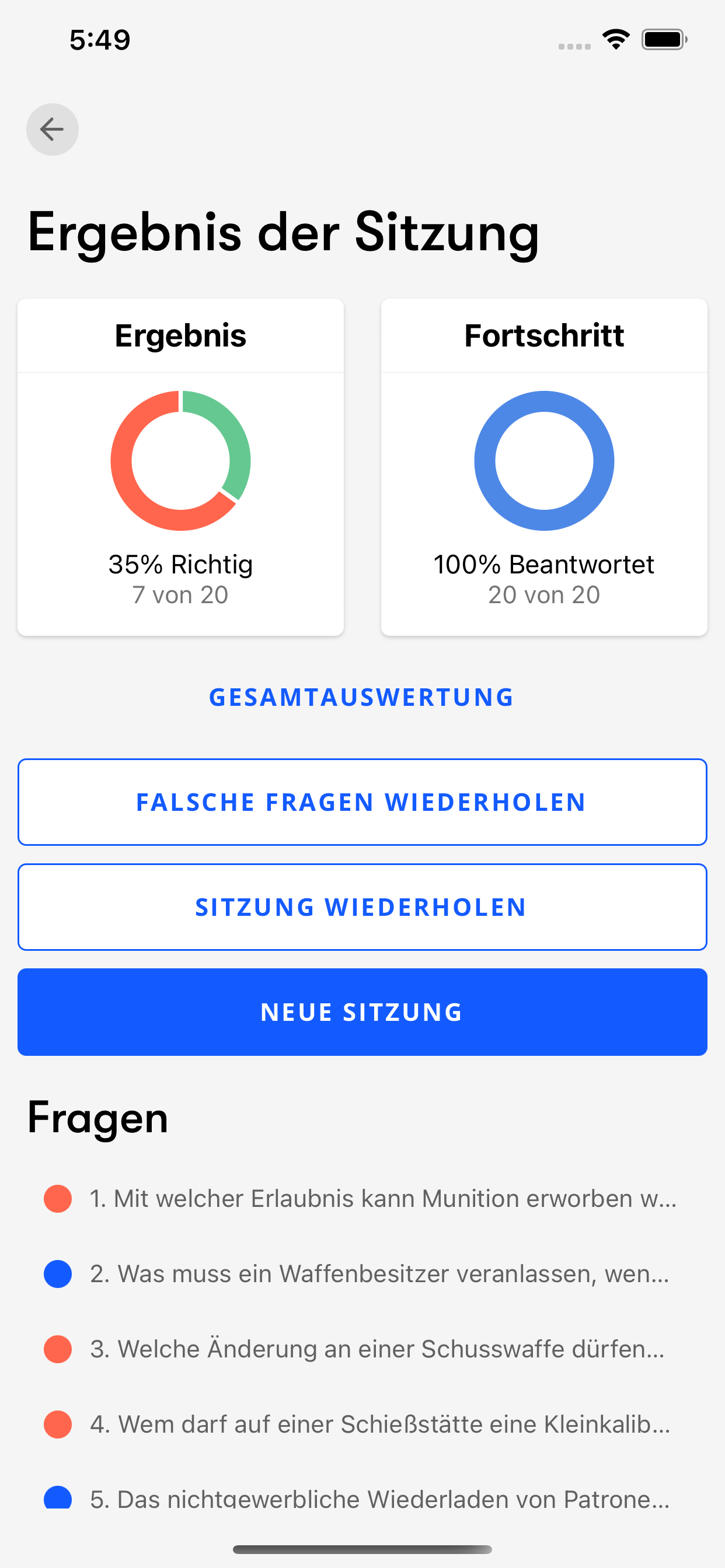Waffensachkunde App