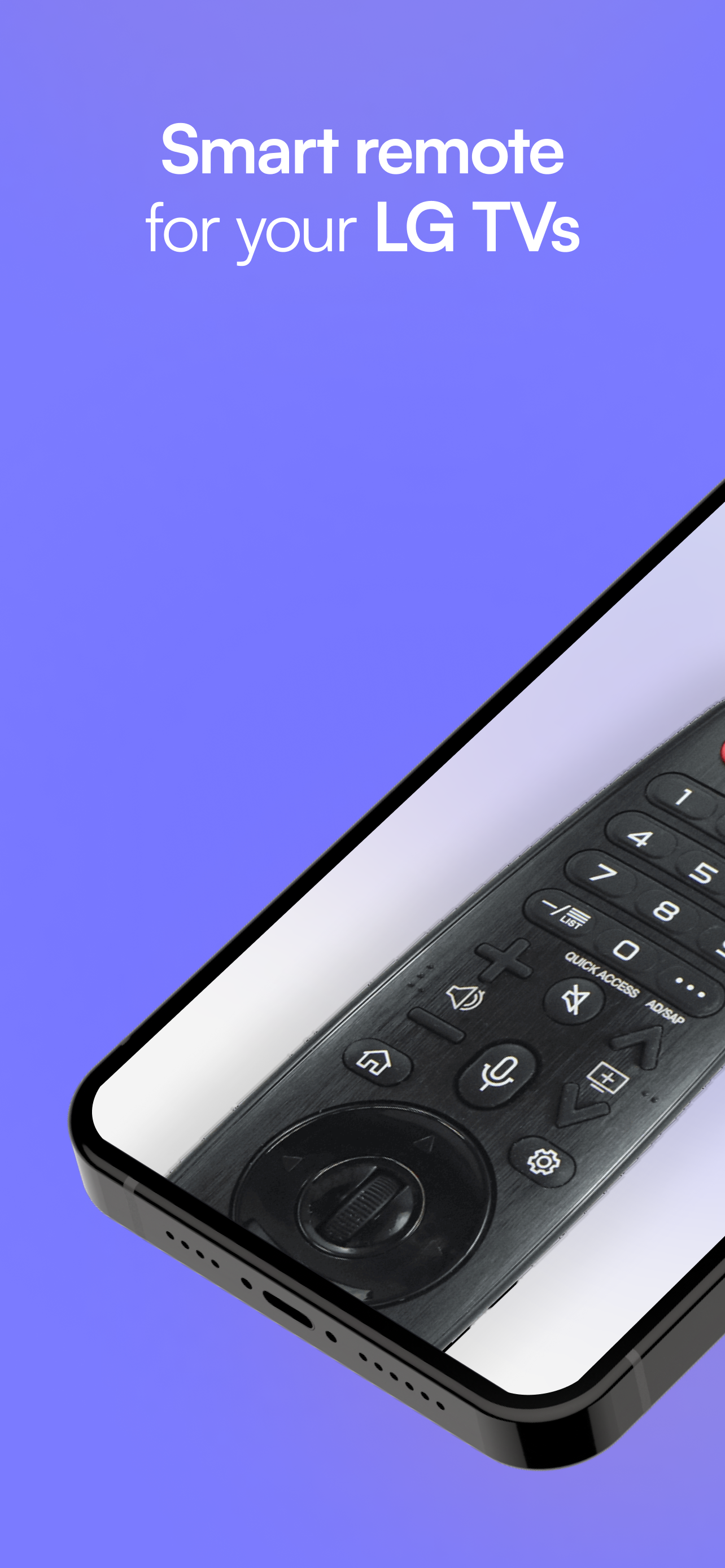 Remote control for LG