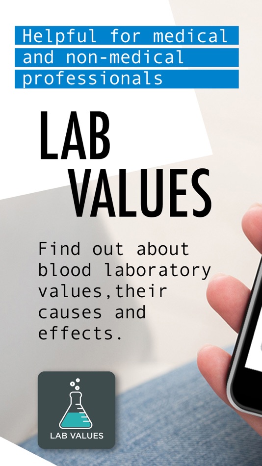 #1. Lab Values Pro (iOS) 由: Dr. Steve Müller