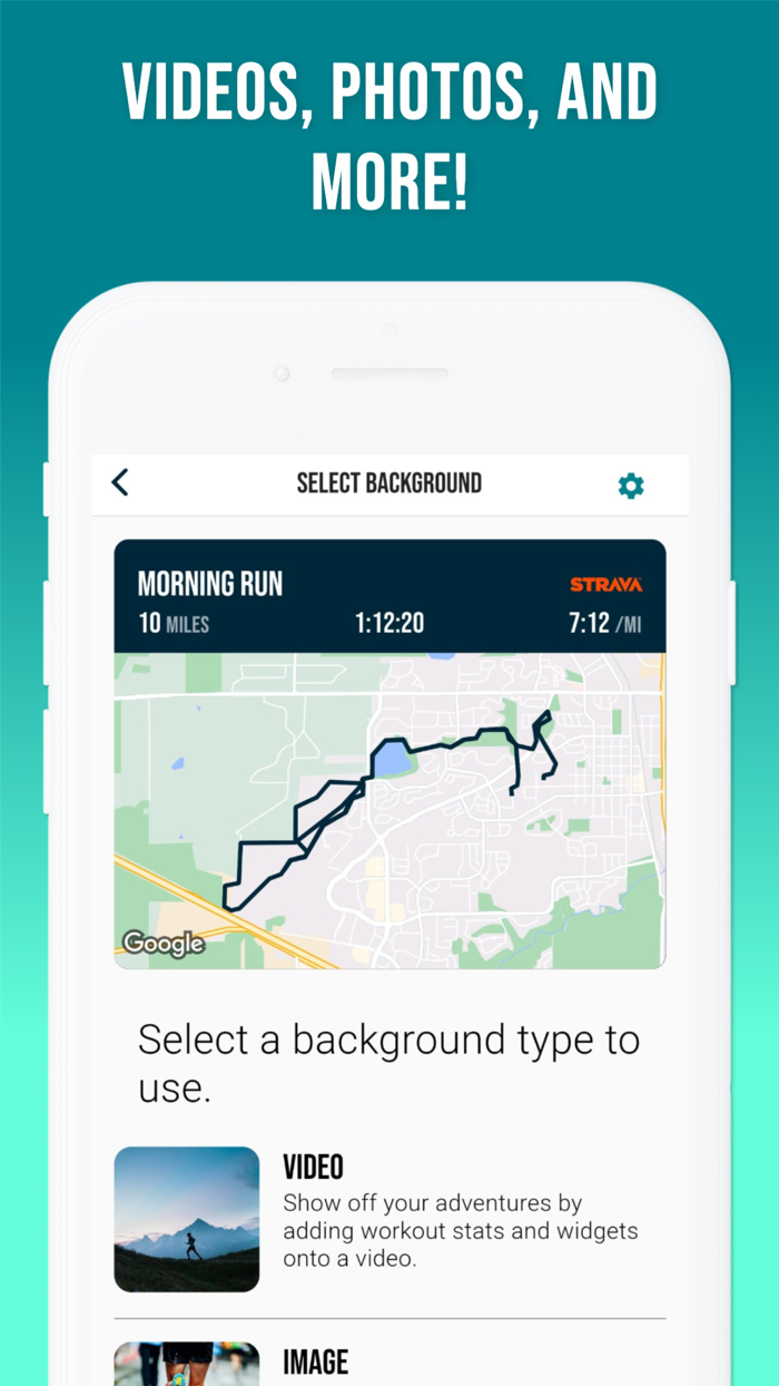 Run Photo - for Strava Garmin