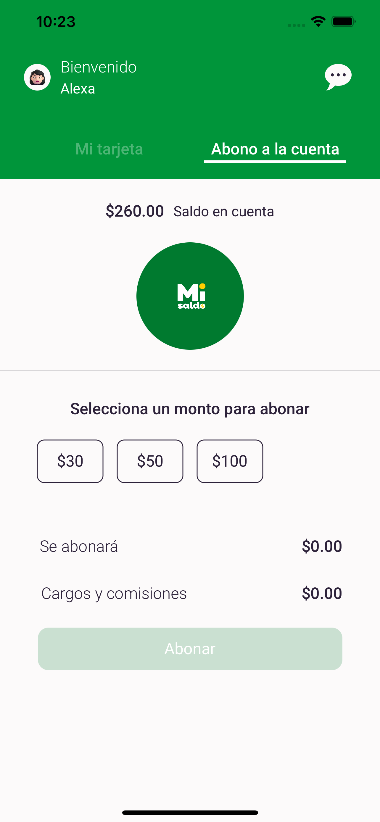 Mi Saldo