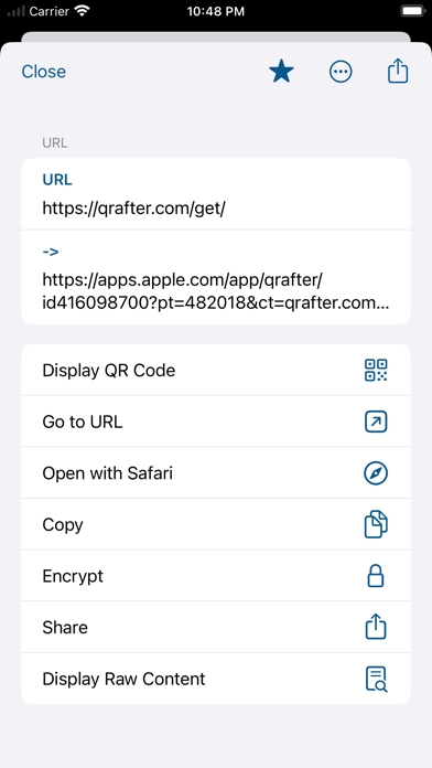 Screenshot #2 for Qrafter Pro: QR Code Reader