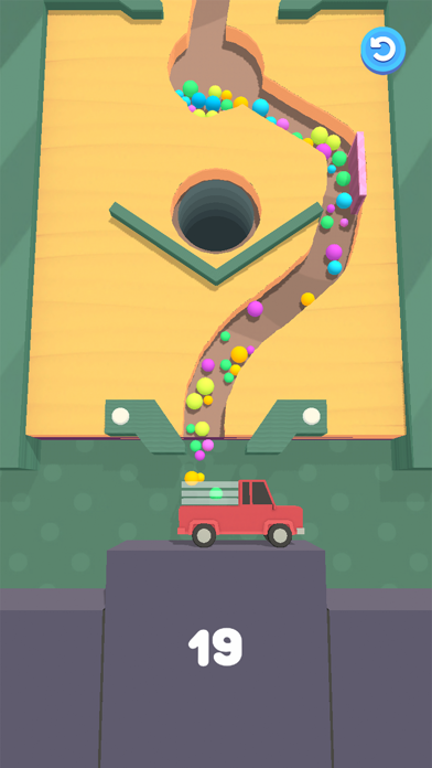 screenshot of Sand Balls - Digger Puzzle 1