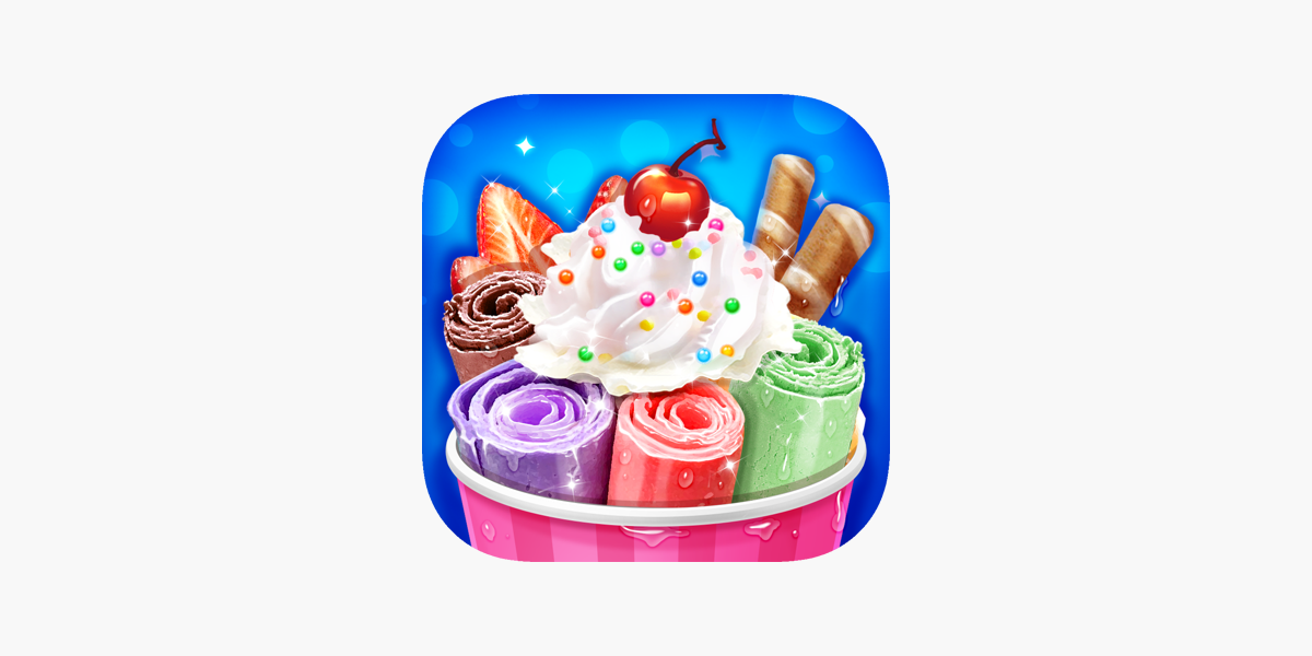 Frozen Ice Cream Roll Desserts by 成 李