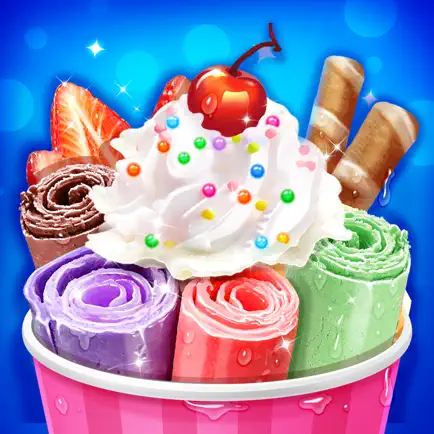 Frozen Ice Cream Roll Desserts Cheats