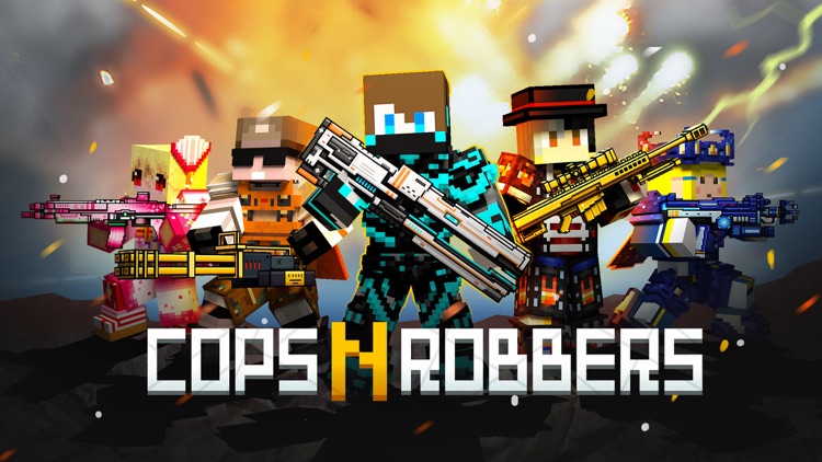 ROBBERS Skin Cops N Robbers 2 Jail Break Minecraft Skin