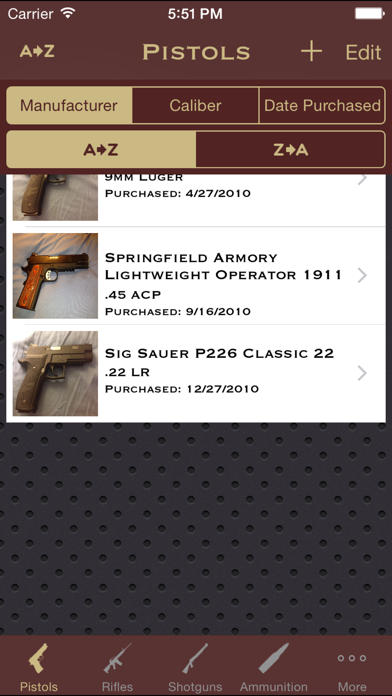 Screenshot #2 pour FirearmSafe