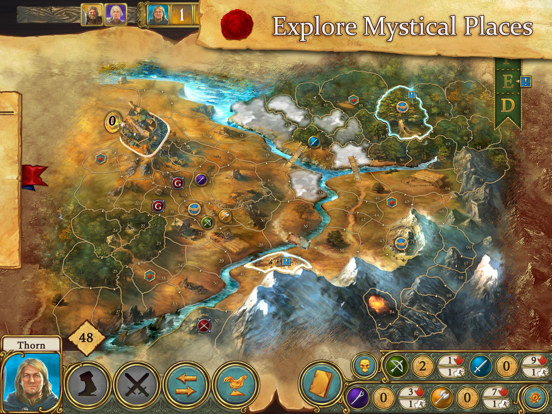 Legends of Andor iPad app afbeelding 4