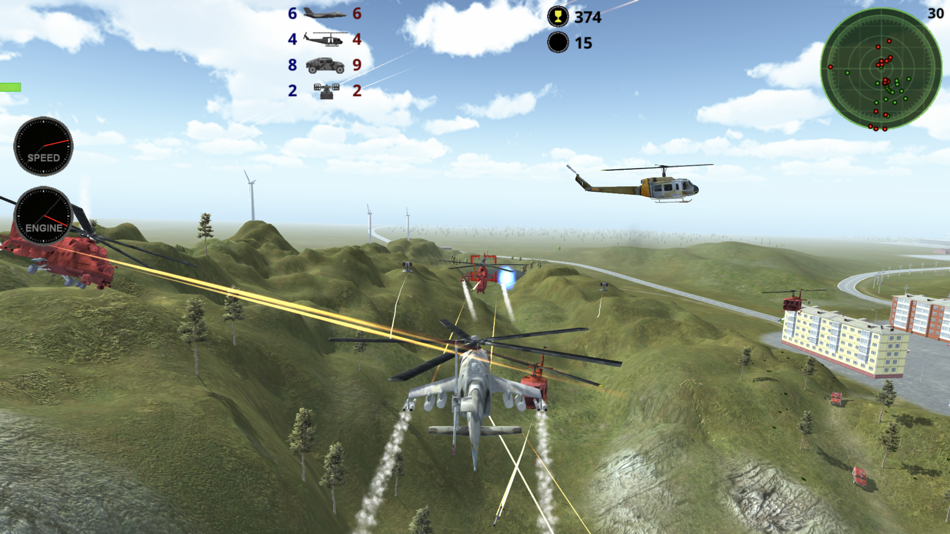 #6. Fighter 3D - Air combat game (iOS) 由: Luis Evaristo Rodriguez Campos