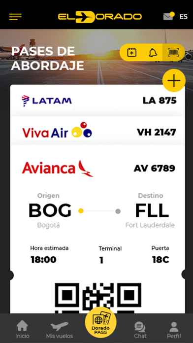 Aeropuerto El Dorado Screenshot