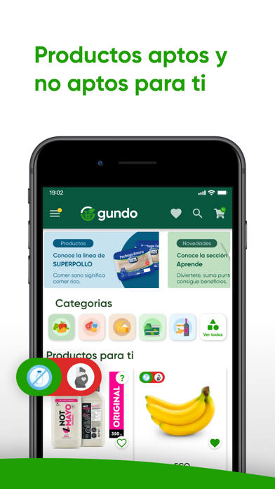 Gundo: Mejora tu alimentación Screenshot