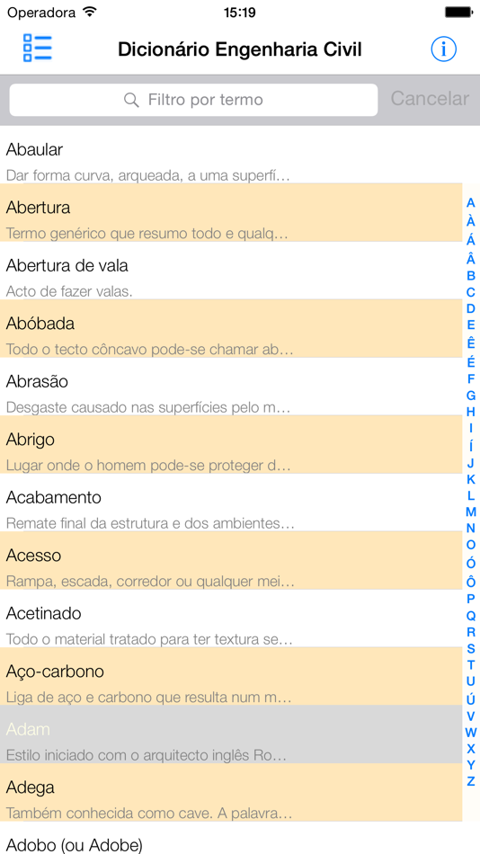Dicionário Engenharia Civil - 3.6 - (iOS)