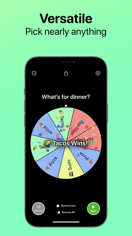 #5. Winner Wheel - Random Picker (iOS) 由: William Kendall