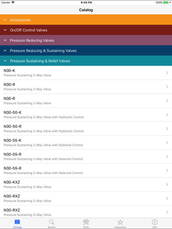 Screenshot #4 pour BERMAD IR Pocket Guide