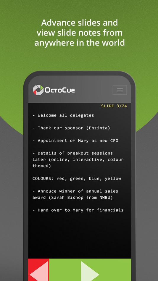 #3. OctoCue Presentation Remote (iOS) 由: OctoCue Limited