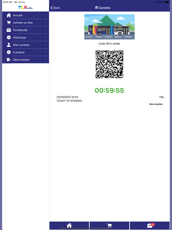 Screenshot #6 pour M-Ticket TLP Mobilités