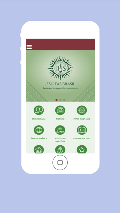 PAAM - Jesuítas Brasil. Screenshot
