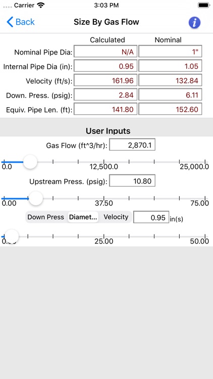 HVAC Pipe Sizer - Gas Plus screenshot-6