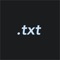 Icon txt Editor - Text Editor