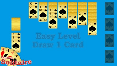 Patience! Solitaire! Card Game Screenshot
