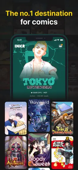 Game screenshot INKR — Comics, Manga, Webtoons mod apk
