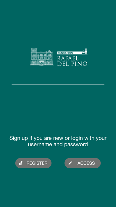 Fundación Rafael del Pino Screenshot