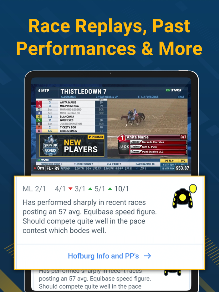 TVG - Horse Racing Betting App