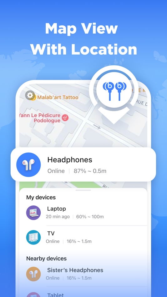 #4. Find Bluetooth Device Tracker (iOS) Podle: Wergames OU