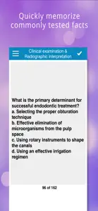 Endodontics Cram Cards screenshot #3 for iPhone