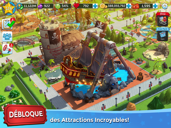 Screenshot #5 pour RollerCoaster Tycoon® Touch™