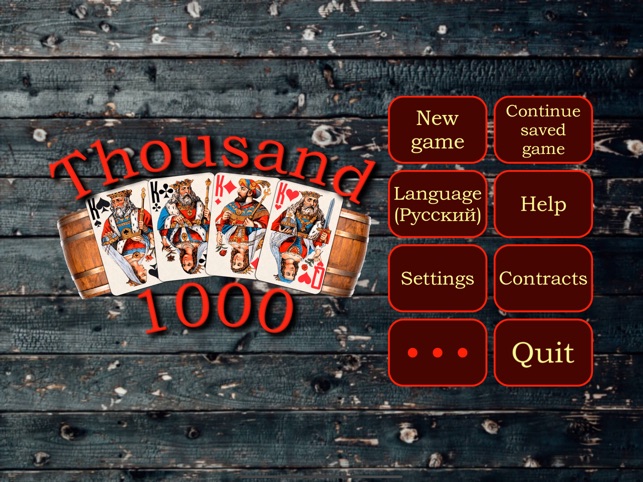 1000 (Thousand) Card game - Apps on Google Play