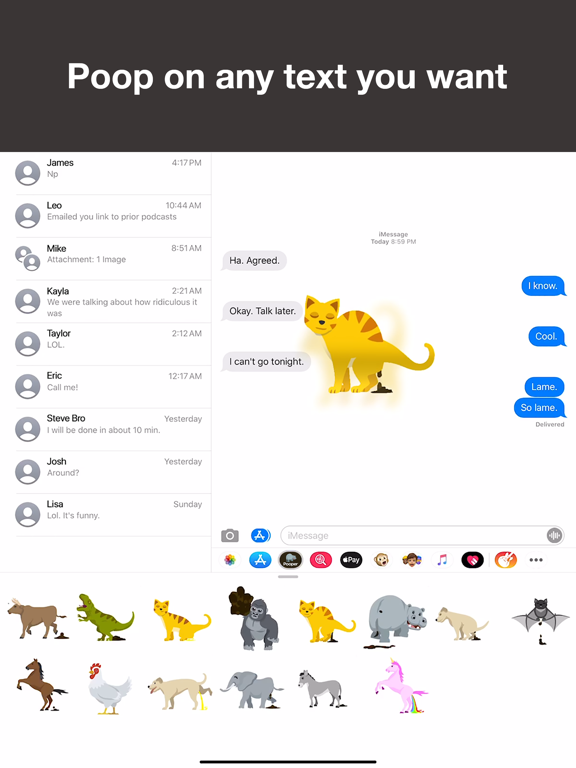 Pooper iPad screenshot 5 - Utilities app