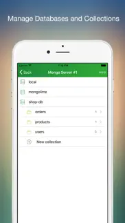 mongolime - manage databases iphone screenshot 2