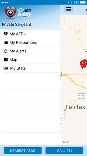 AED Notify screenshot 2