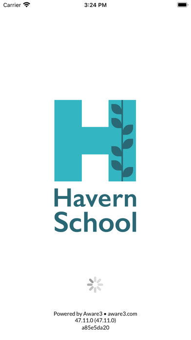 Havern School App Screenshot