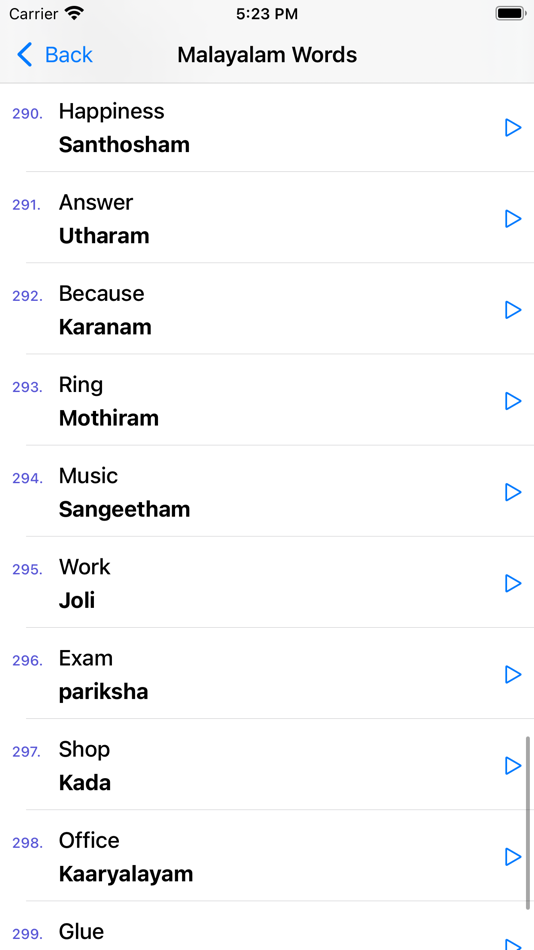 #4. Learn Malayalam Language (iOS) By: Agurchand Babu K S