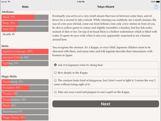 Tokyo Wizard iPad app afbeelding 3