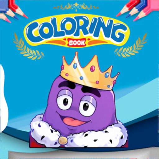 Grimace Coloring by Shake iOS App