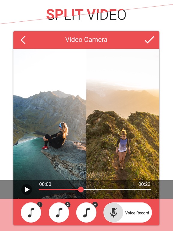Screenshot #6 pour Split Video Maker Camera