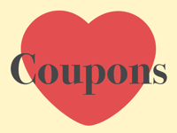 Love Coupons Stickers