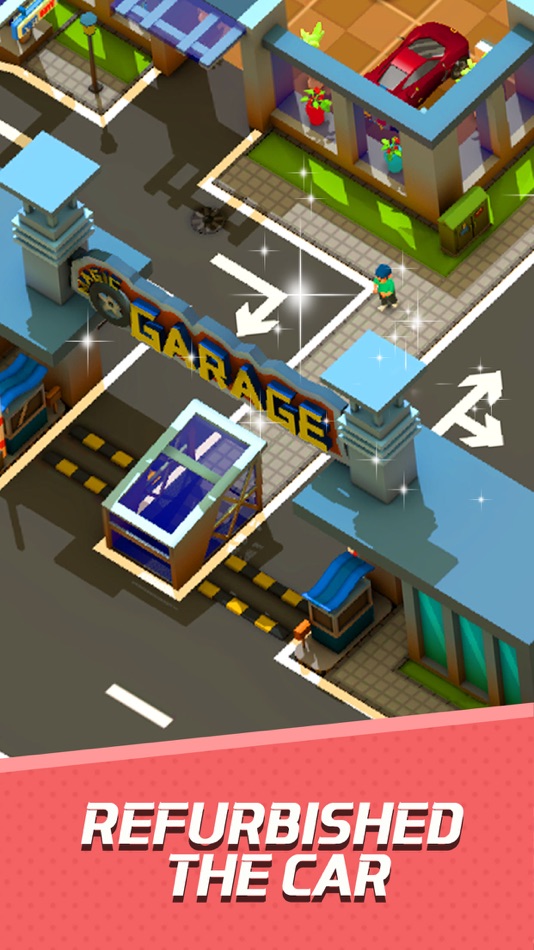 #1. Idle Used Car Tycoon (iOS) 由: HONGKONG COOLMIND LIMITED