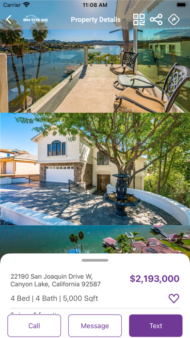 On The GO-Real Estate Screenshot