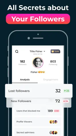 Game screenshot Followers Insights tracker mod apk